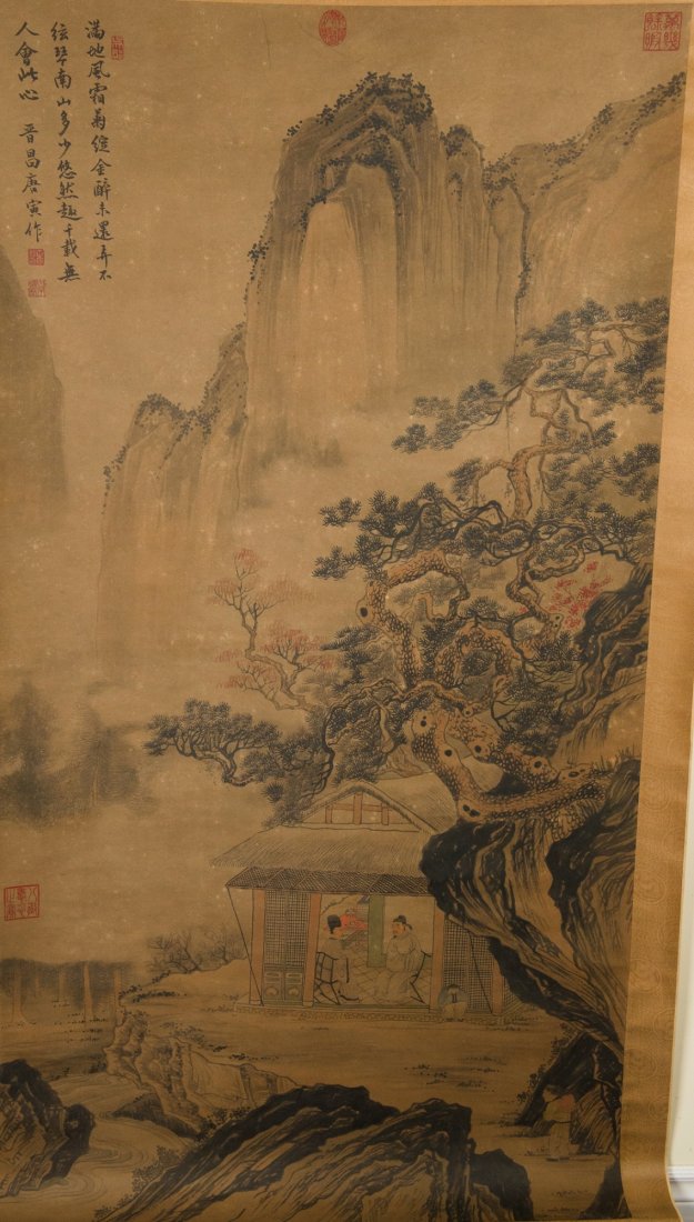 Ming Painting of Landscape Signed Tang Yin