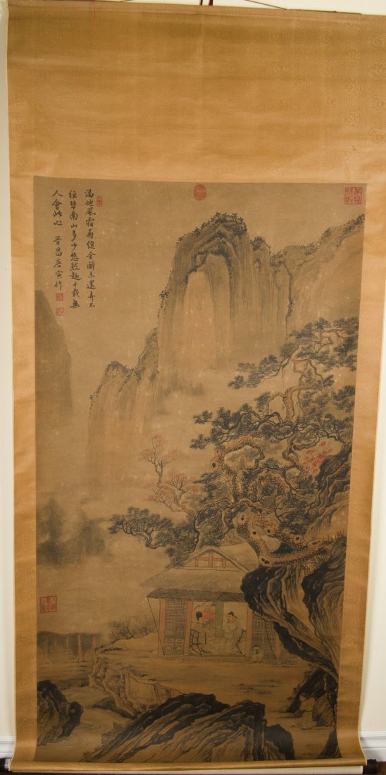 Ming Painting of Landscape Signed Tang Yin - 2