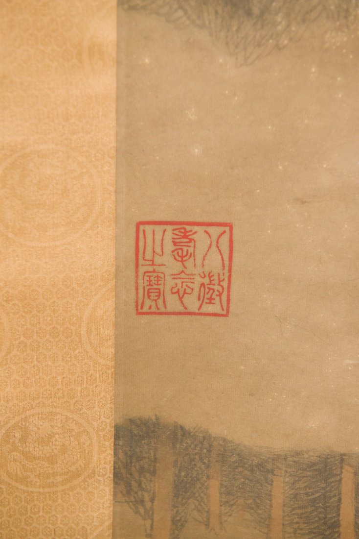 Ming Painting of Landscape Signed Tang Yin - 6
