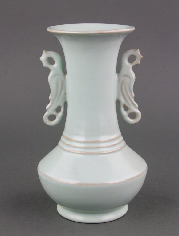 Chinese Song Style Bluish White Porcelain Vase (1 of 4)