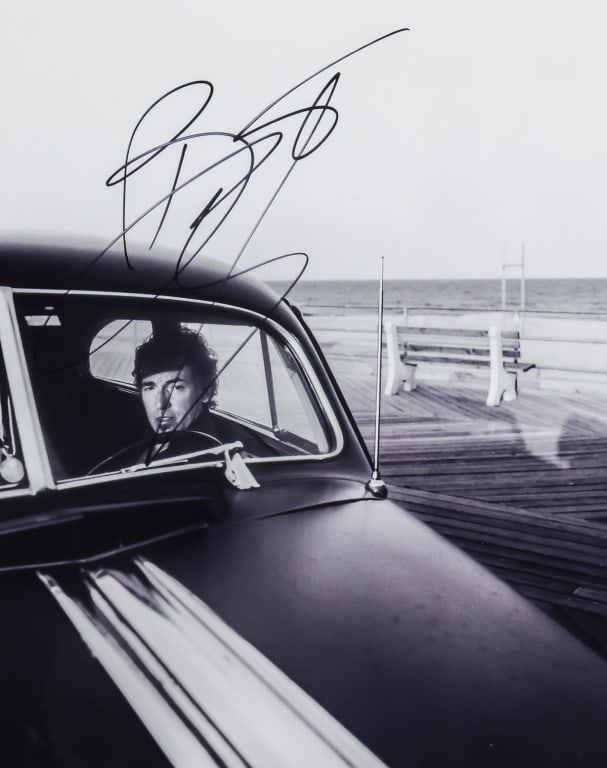 Bruce Springsteen Signed Photo w/ Inspection Cert (1 of 5)