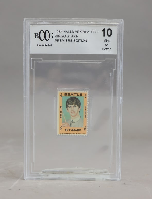 1964 Hallmark Beatles Ringo Star Stamp BCCG 10 (1 of 5)