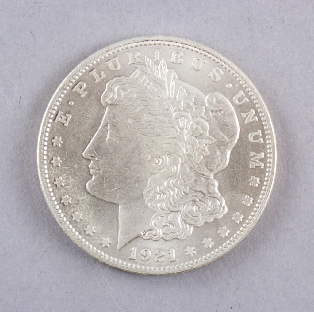 1921 American Trade Dollar Coin (1 of 3)