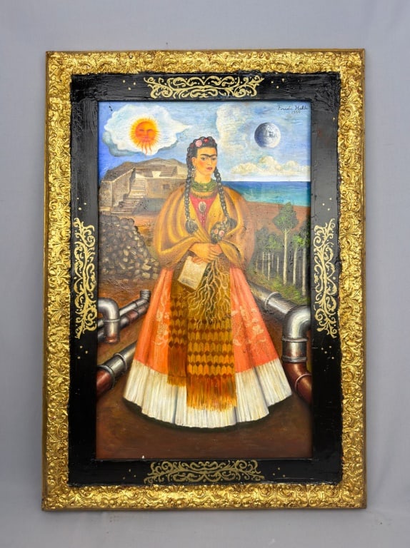OOC Signed Frida Kahlo '1950 Julien Levy Gallery (1 of 10)