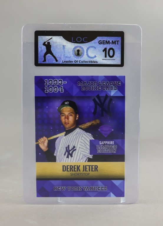 1993-1994 MLB Rookie Card Derek Jeter (1 of 8)