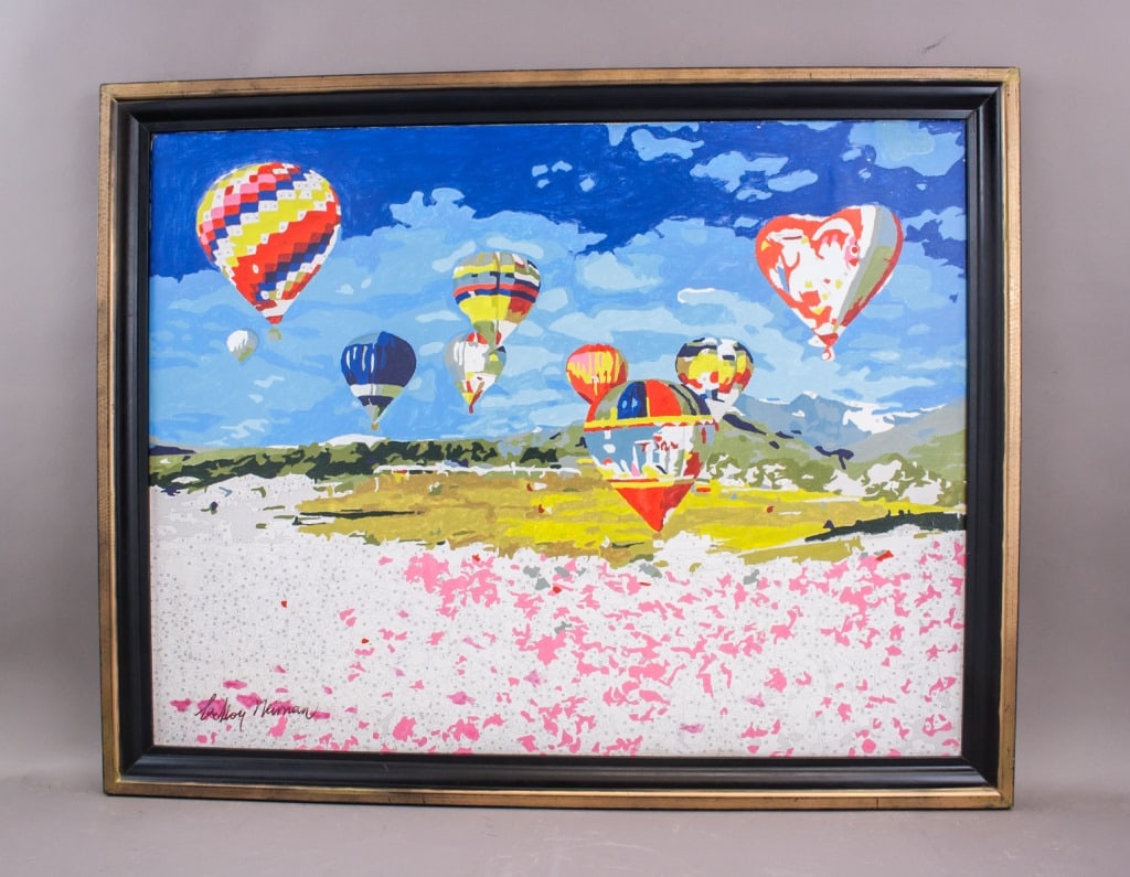 American OOC Signed LeRoy Neiman T. Eaton (1 of 9)