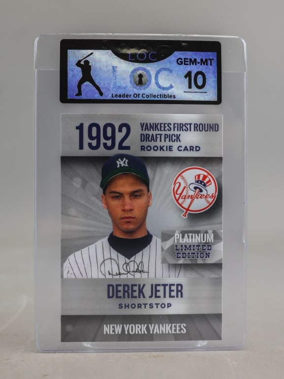 1992 Yankee First Round Pick Derek Jeter LOC 10 (1 of 8)