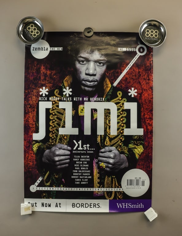2004 Jimi Hendrix Zembla Original Poster (1 of 8)