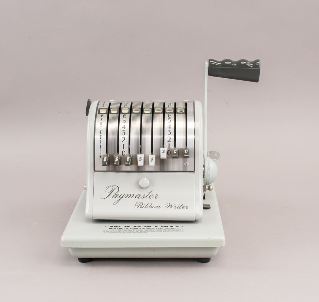 Vintage Paymaster Ribbon Writer Series 8000 (1 of 9)