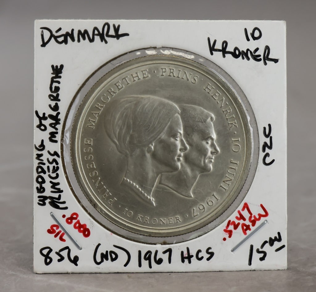 1967 Demark 10 Kroner Coin (1 of 6)