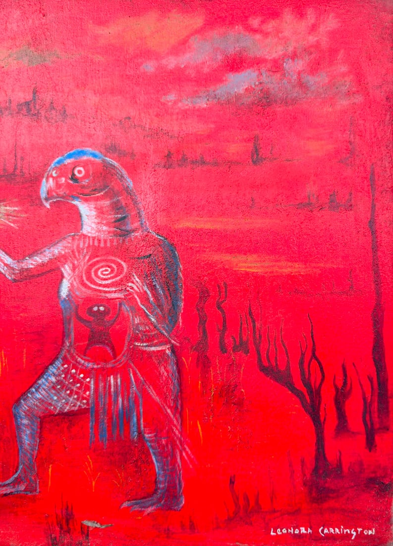 Abstract OOC Leonora Carrington B. LEWIN GALLERIES - 4