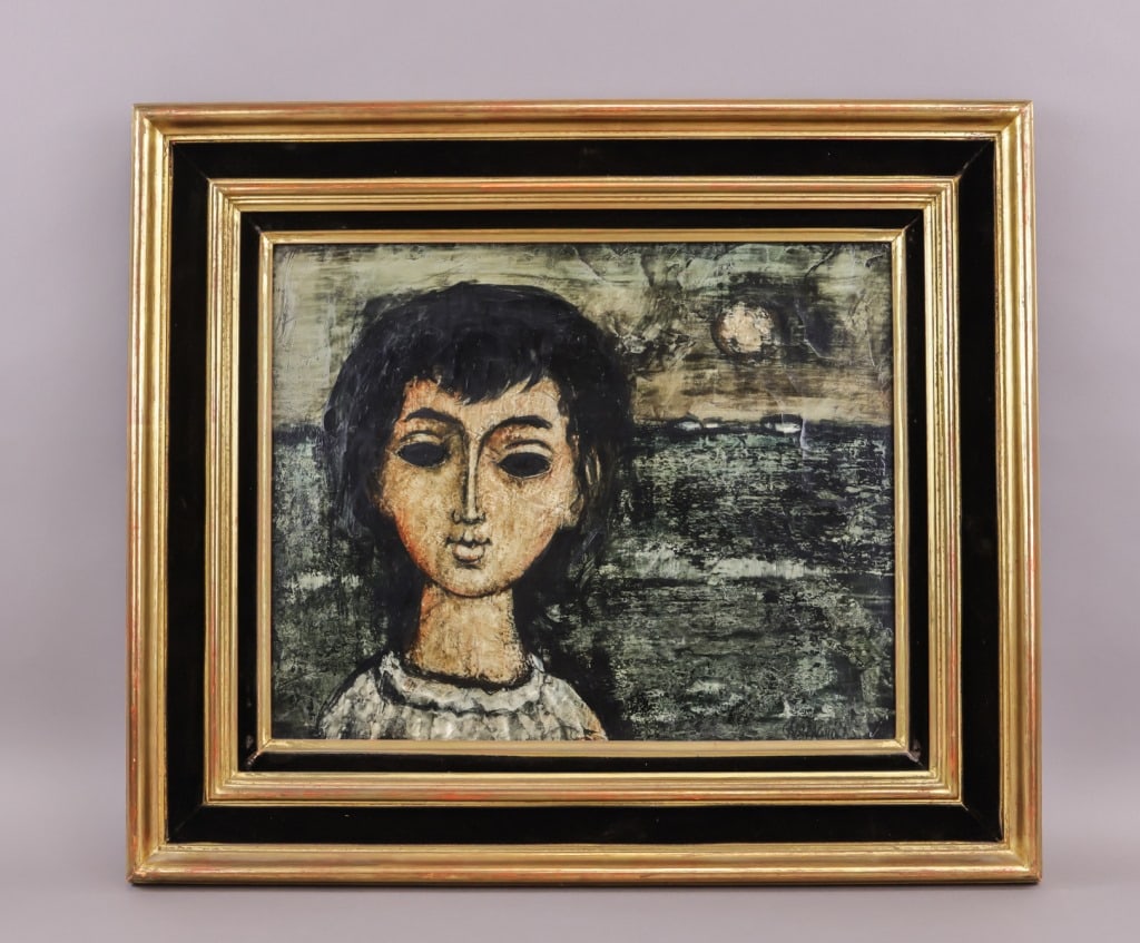 Italian Oil on Canvas Attr. Enrico Campagnola (1 of 9)
