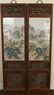 2 Framed Porcelain Plaque Signed Zhu Shan Ba You