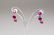 Ruby 6.0 ct & Diamond 0.17 ct Earrings $2950 - 2