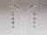 14K Gold Emerald (3.0 ct) Earrings Appraised $3650