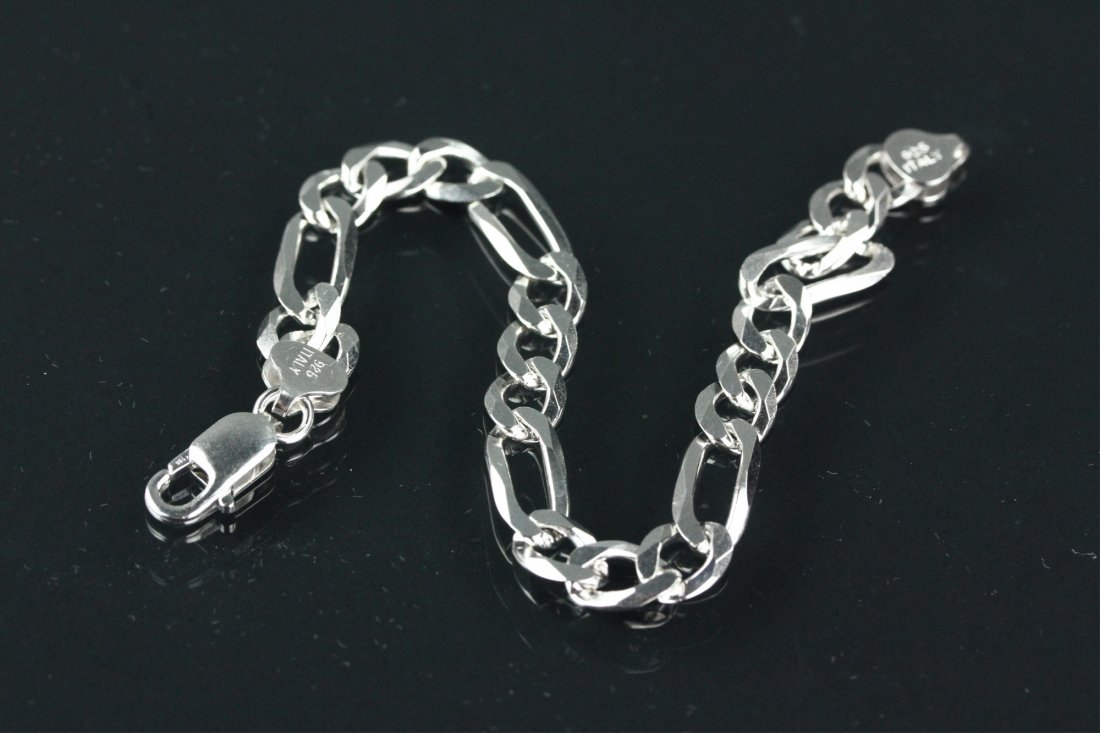Sterling Silver (14 grams) Bracelet Retail $100 (1 of 4)