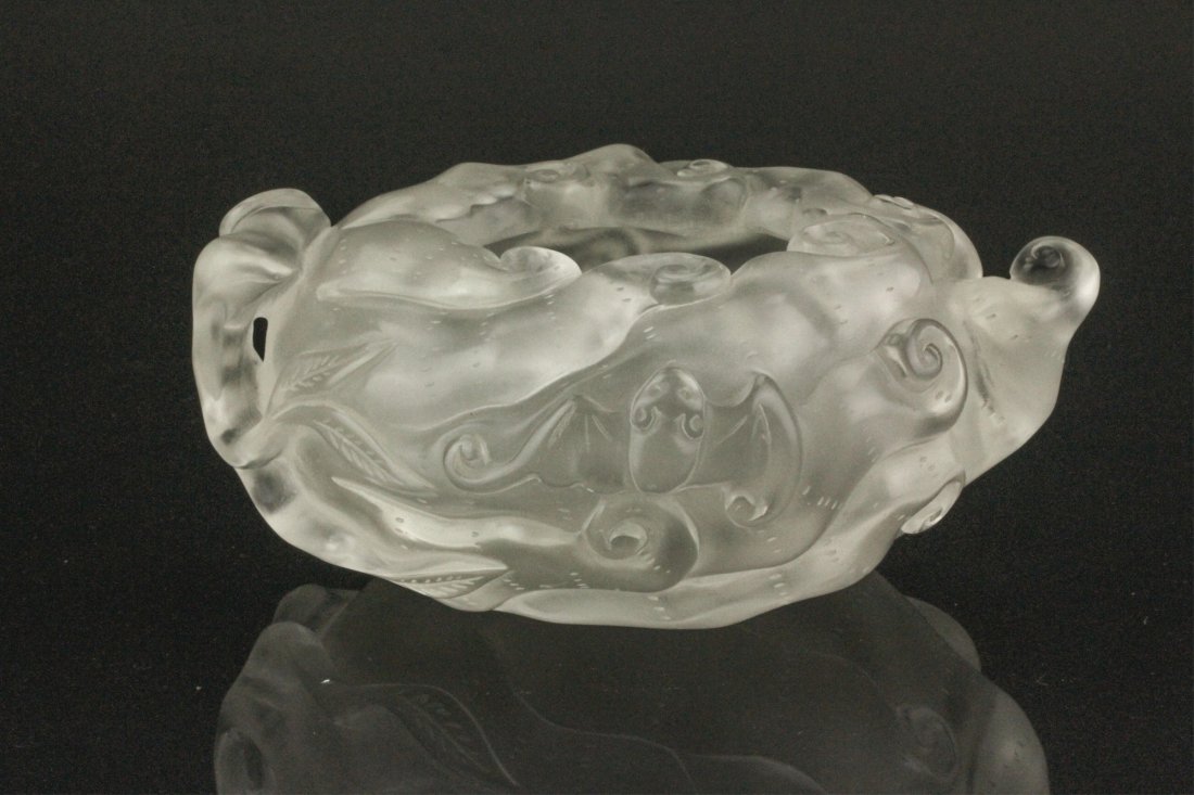 Chinese Natural Crystal Carved Waterpot (1 of 8)