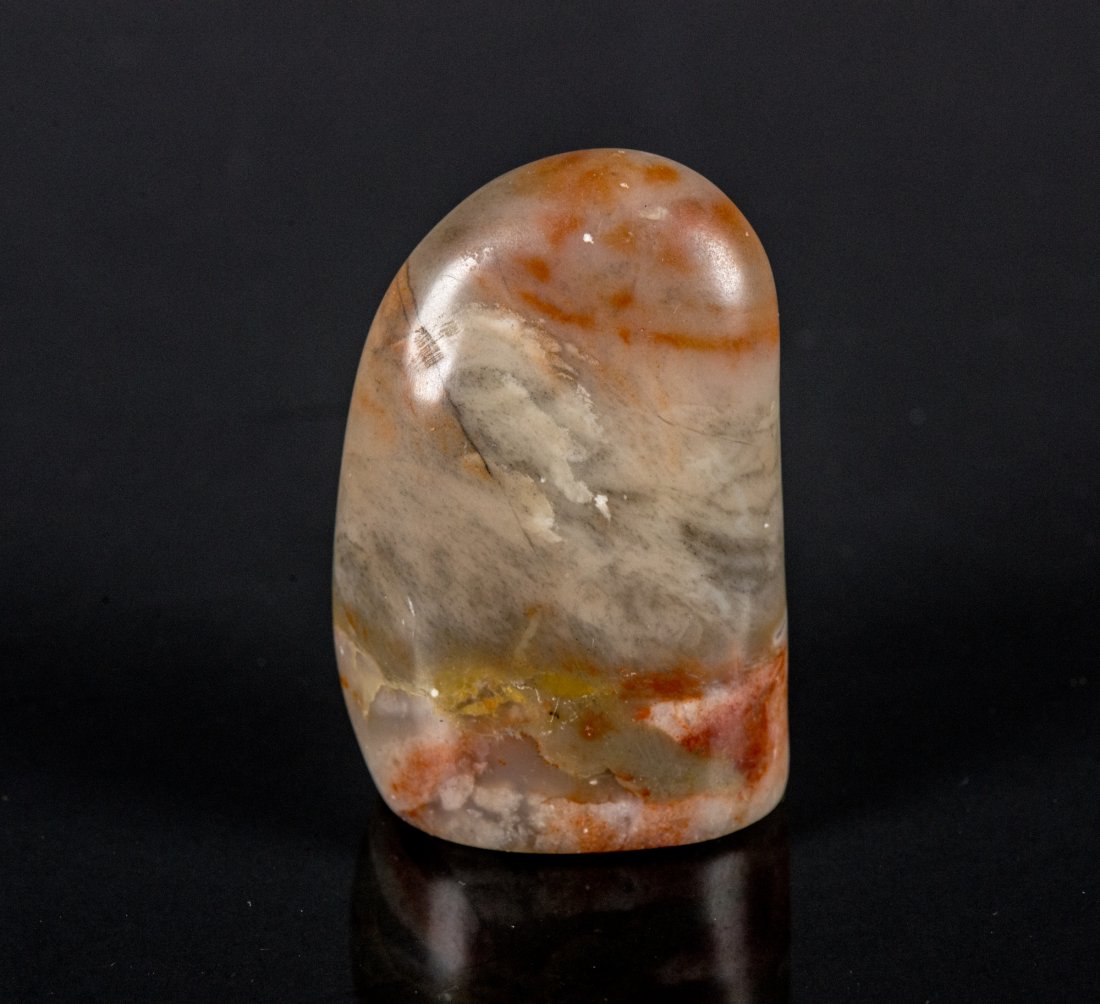 Chinese Chicken Blood Stone Boulder Seal (1 of 3)