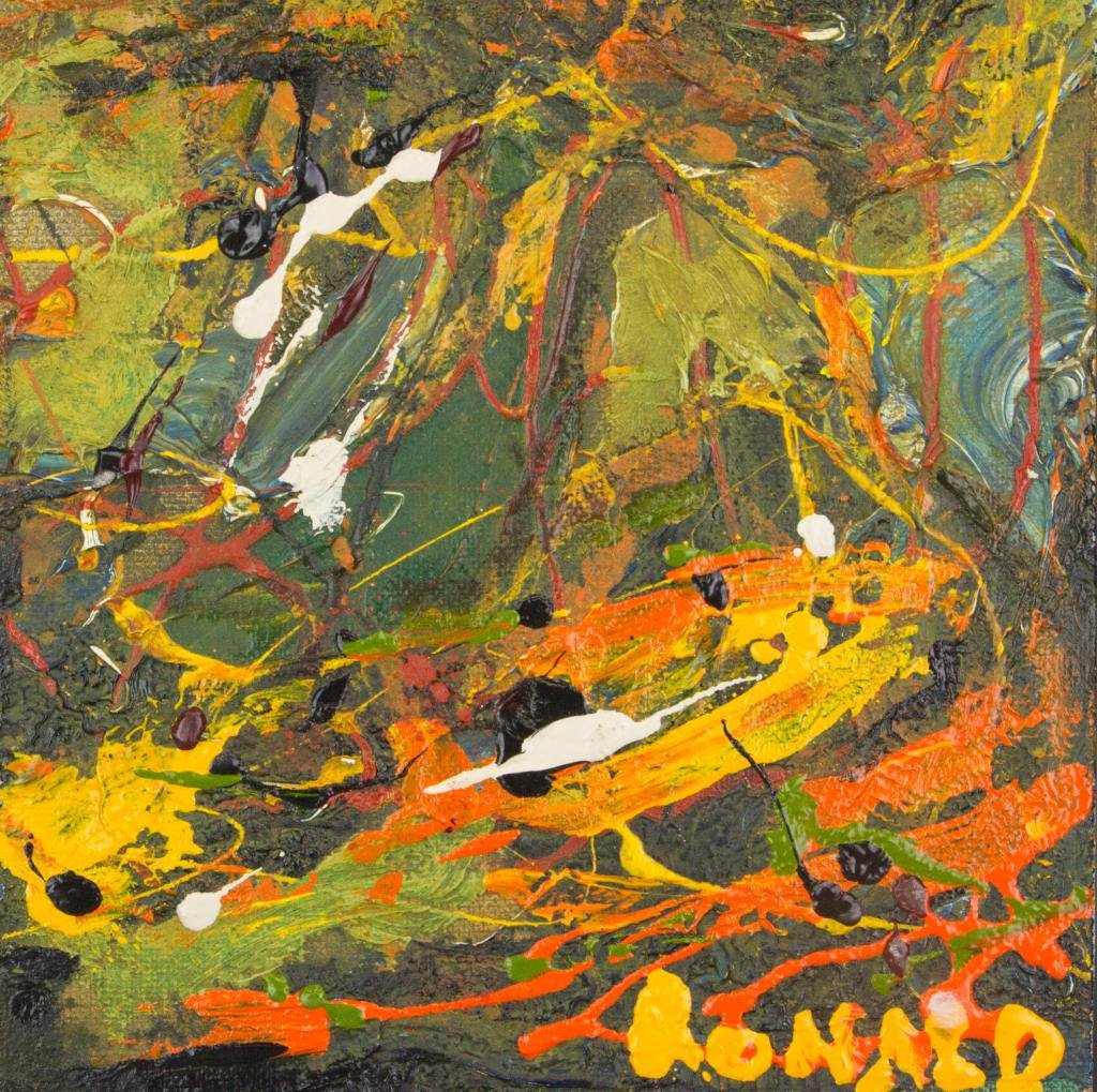 William Ronald 1926-1998 Canadian Oil on Canvas (1 of 4)