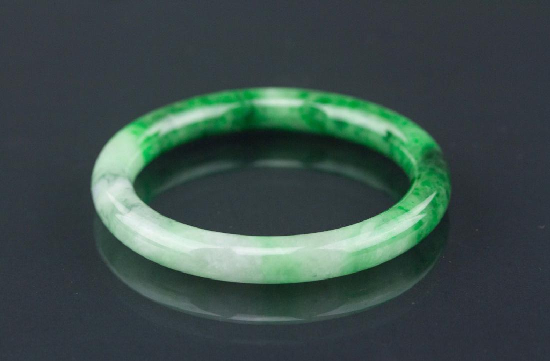 Grade A Burma Jadeite Bangle GIA Certified (1 of 5)