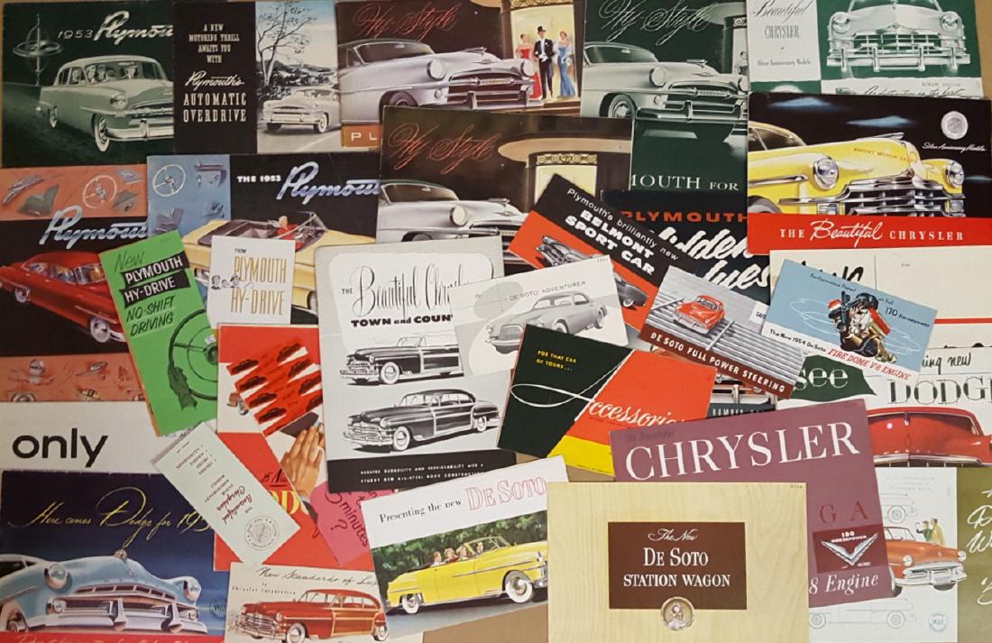1949-1953 Chrysler products - some exports (1 of 3)