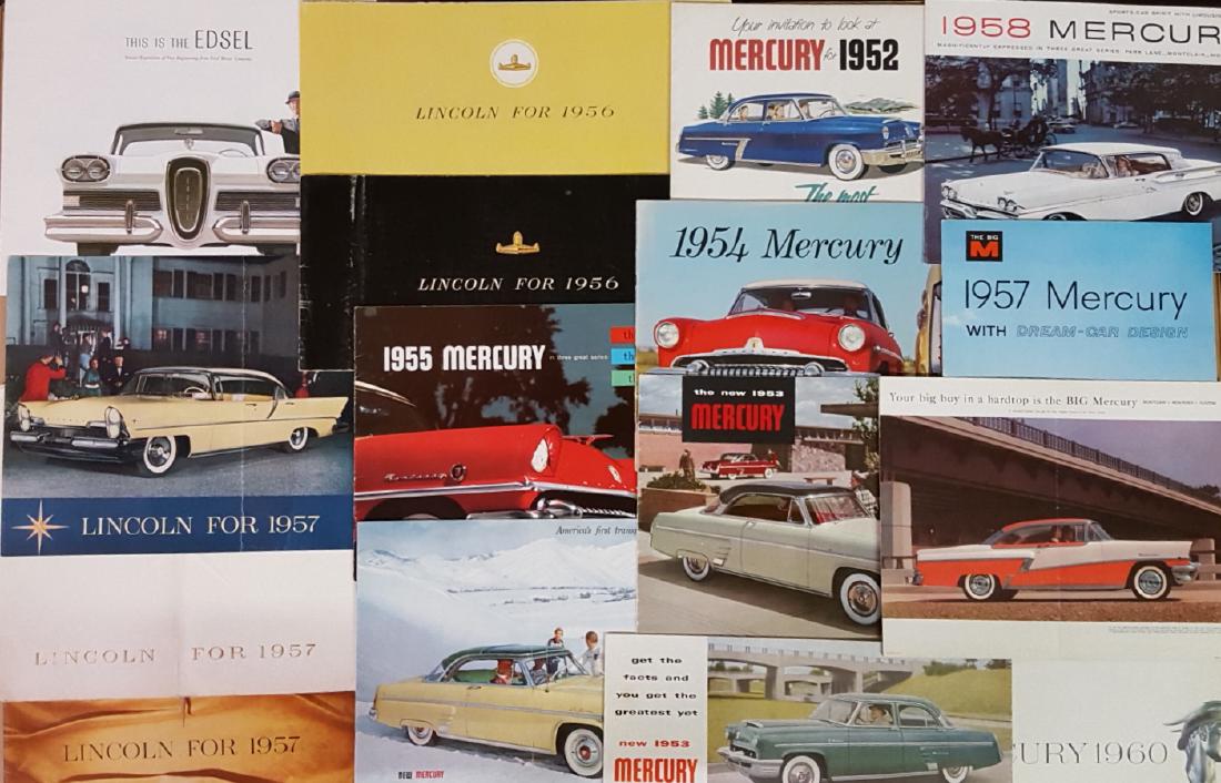 1950’-1970’s Ford products brochures (1 of 3)
