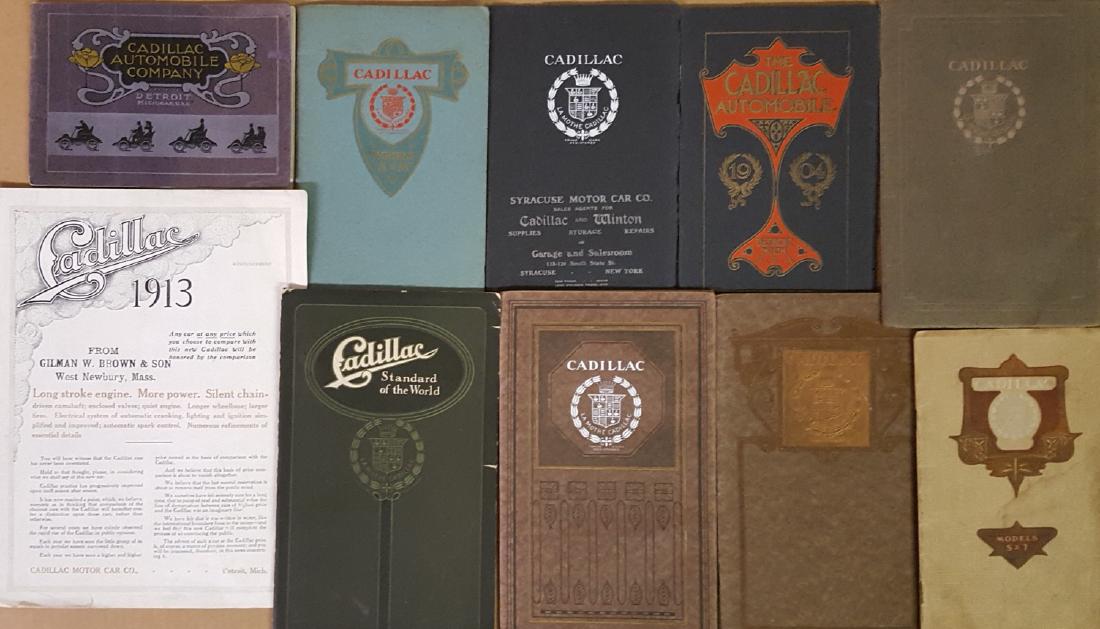 1903-1914 Cadillac brochures (1 of 1)