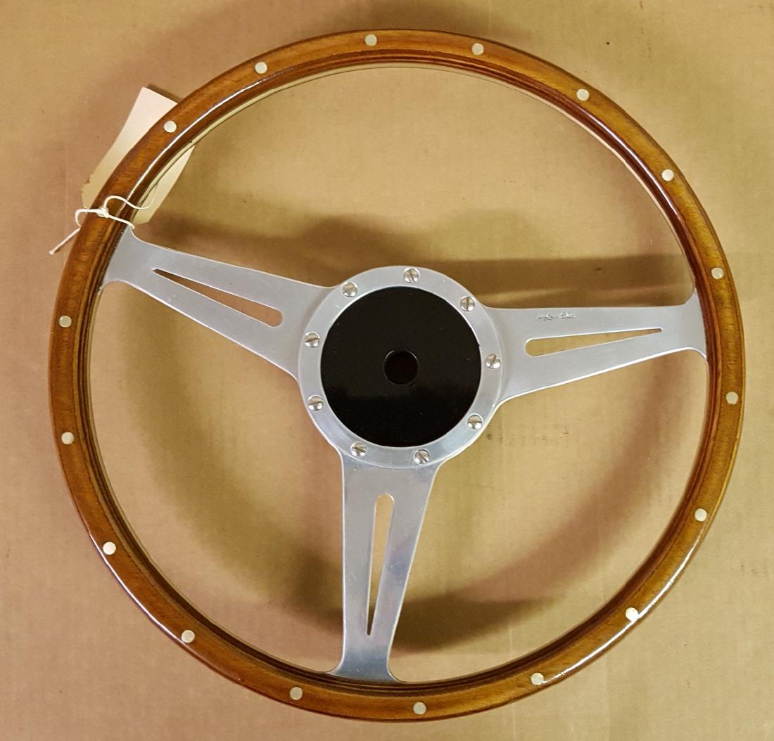 Moto-Lita steering wheel, fits Morgan Plus 4 (1 of 2)