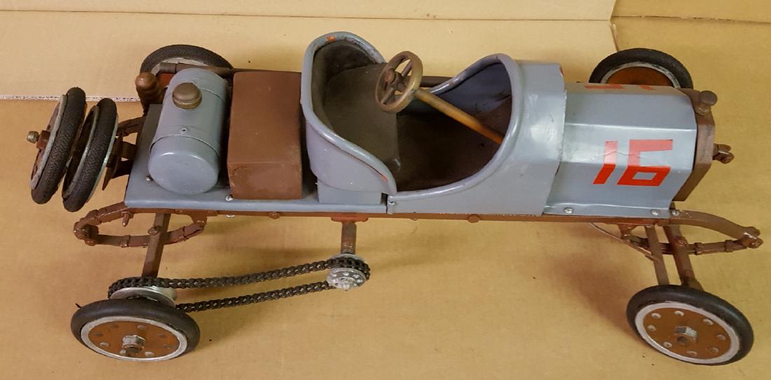 Two folk art model cars (1 of 3)