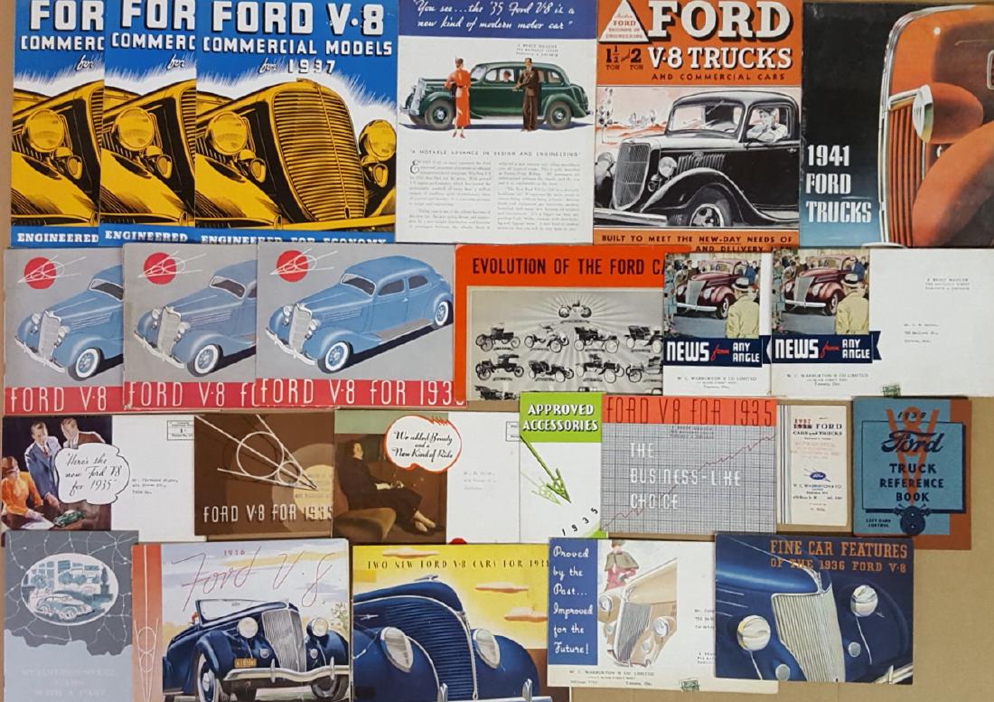 1935-1942 Ford brochures (1 of 2)
