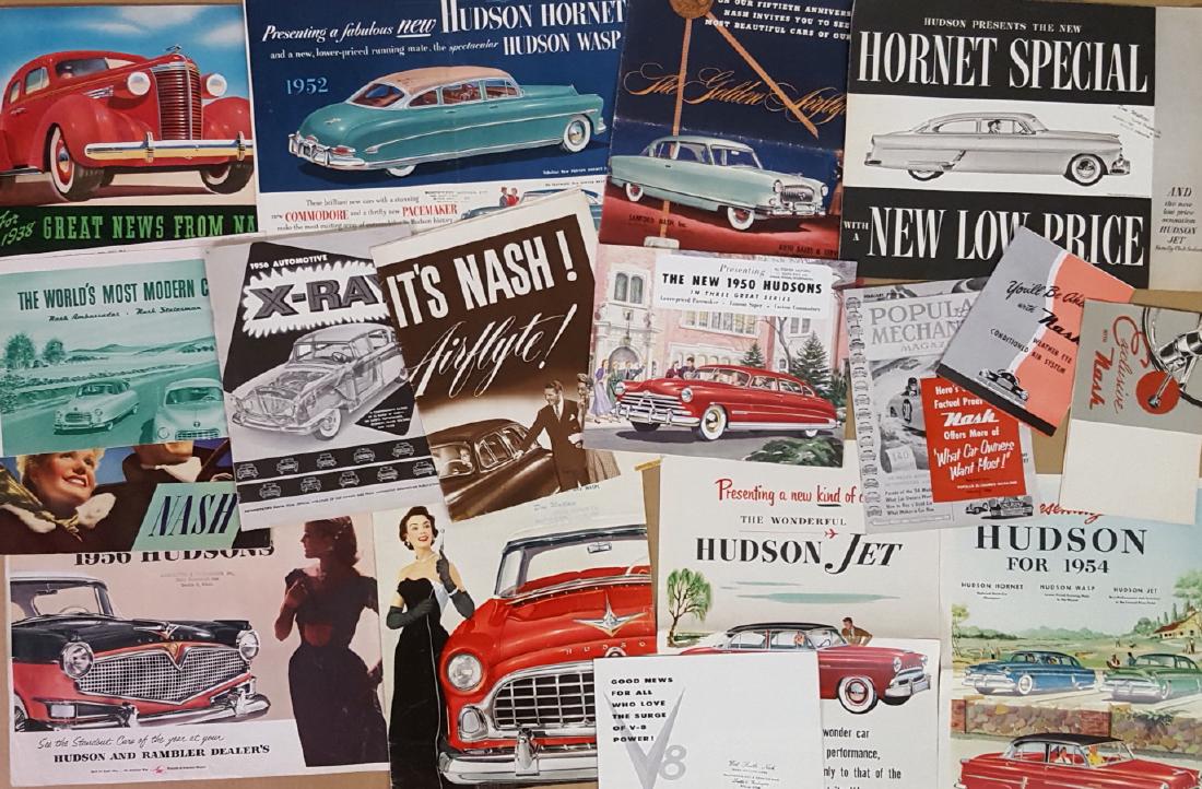 Late 1930’s-mid 1950’s Hudson and Nash brochures (1 of 3)