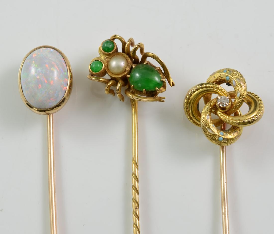 Three Antique Stick Pins (1 of 6)