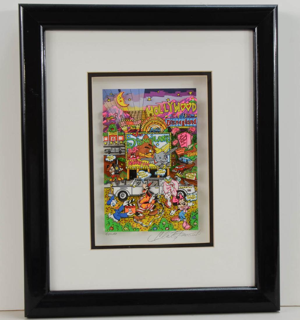 Charles Fazzino Hollywood Disneyland Pop Art (1 of 4)