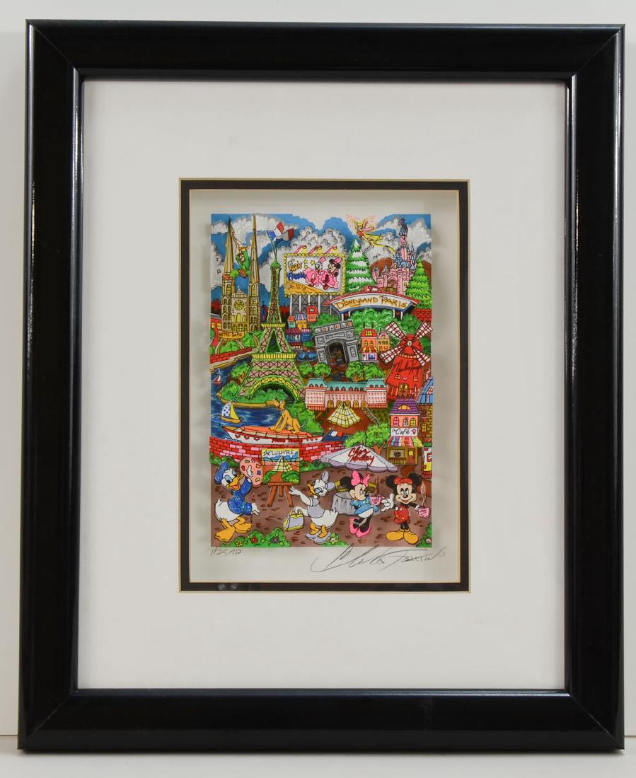 Charles Fazzino Disney Paris Pop Art (1 of 4)