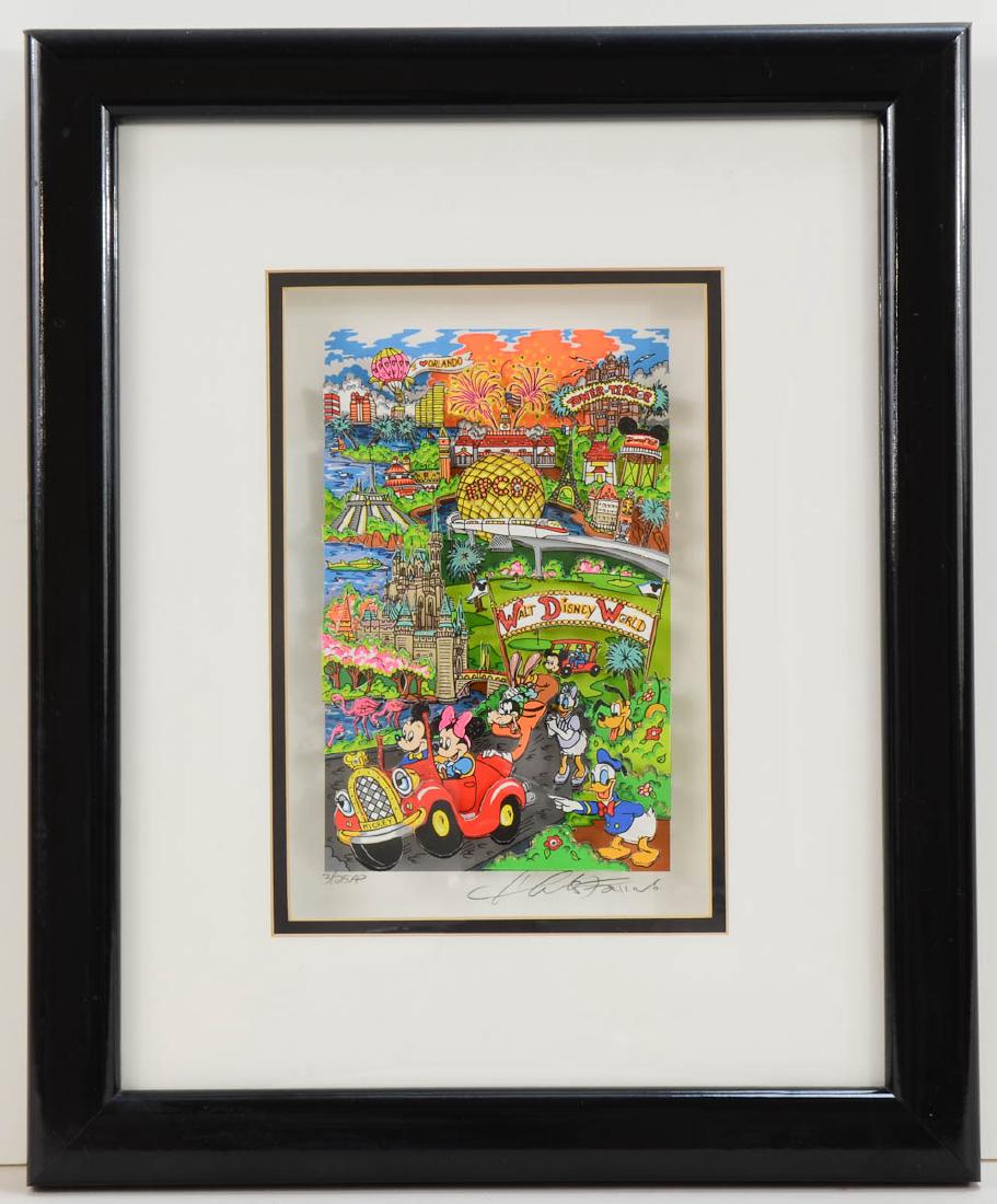 Charles Fazzino Walt Disney World Pop Art (1 of 4)