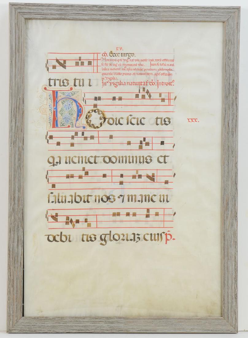 16th Century Illuminated Manuscript (1 of 3)