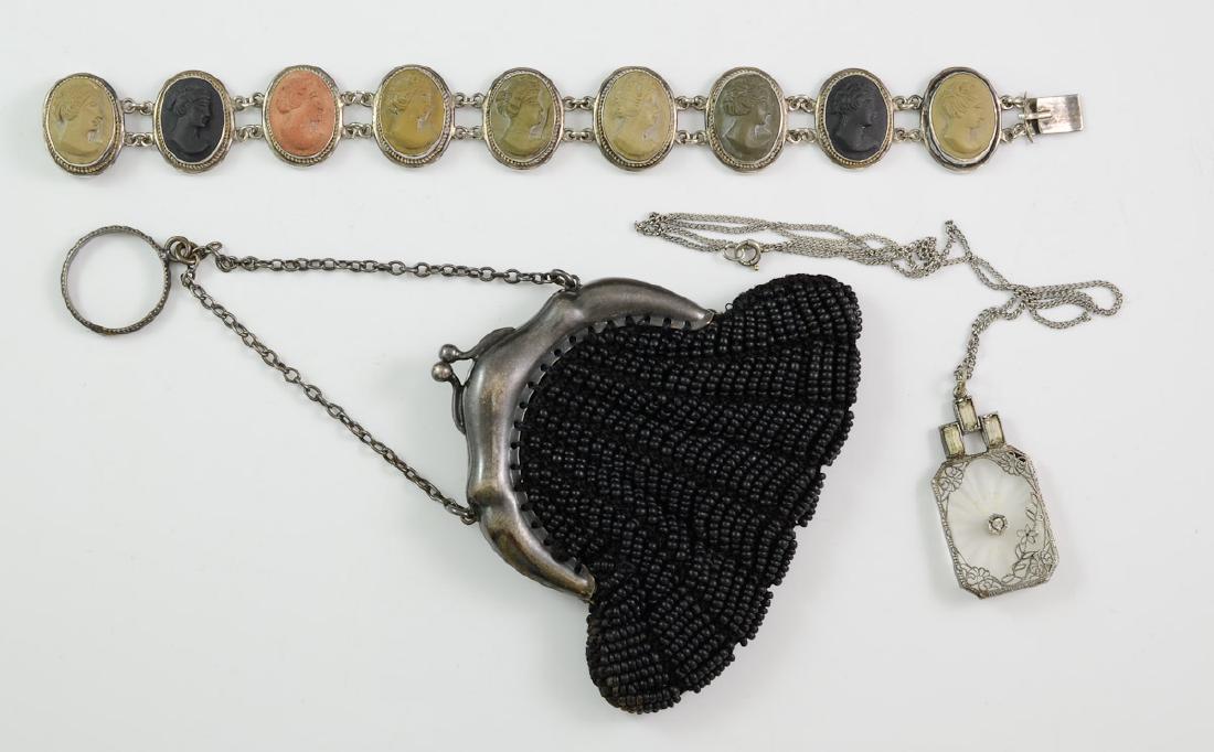 3 Pcs Antique Ladies Fashion Jewelry (1 of 6)