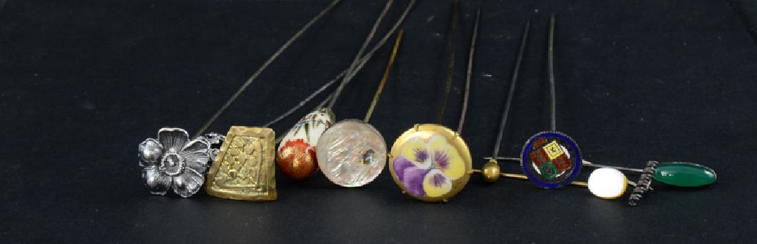 Collection of Antique Hatpins (1 of 2)