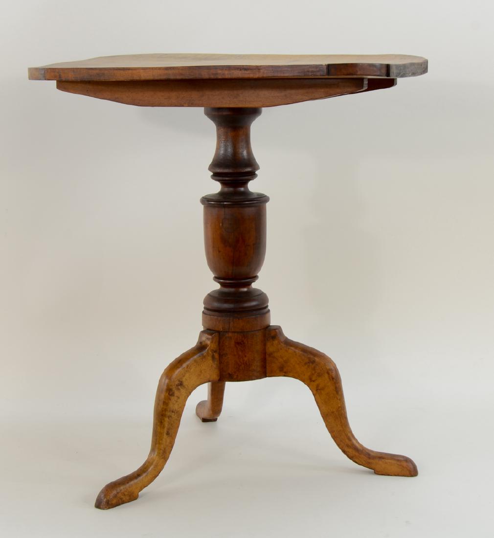 Antique Tiger Maple Stand (1 of 4)