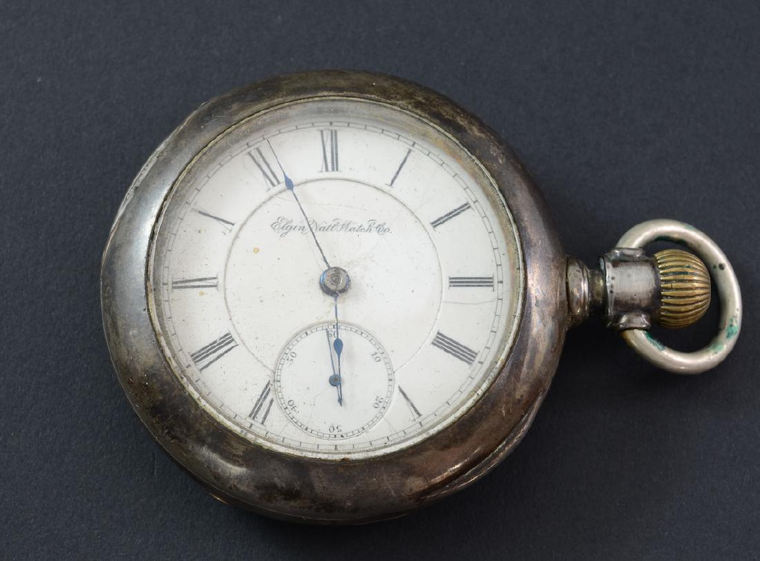 Elgin Coin Silver Pocket watch (1 of 3)