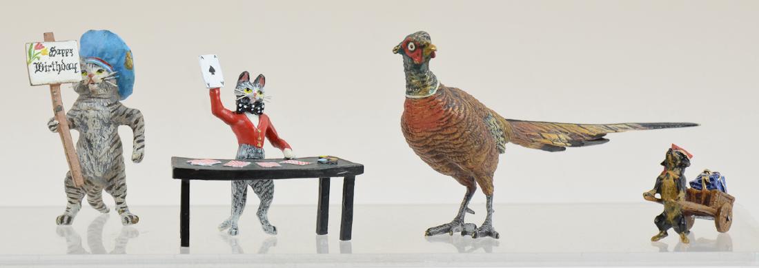 Four Vienna Bronze Figures (1 of 5)