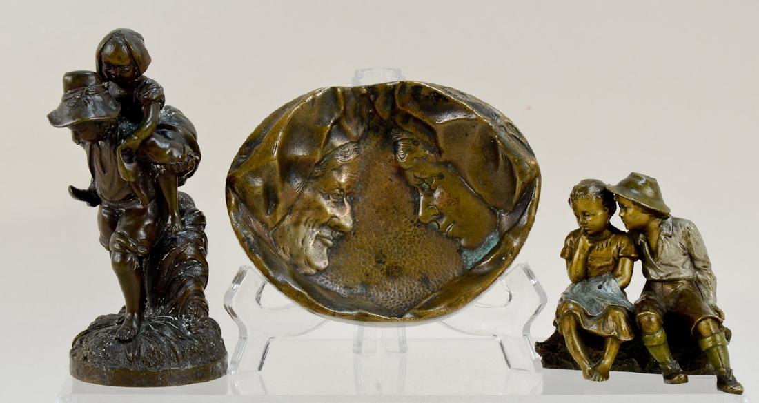 Three Antique Bronzes (1 of 1)