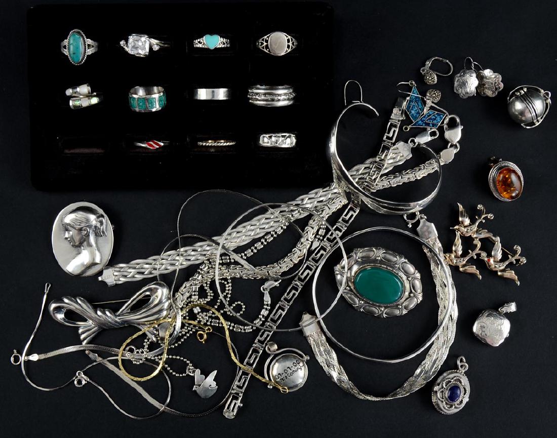 Sterling Silver Jewelry lot (1 of 1)