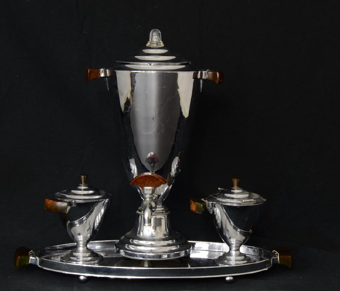 Art Deco Chrome Coffee Service (1 of 1)