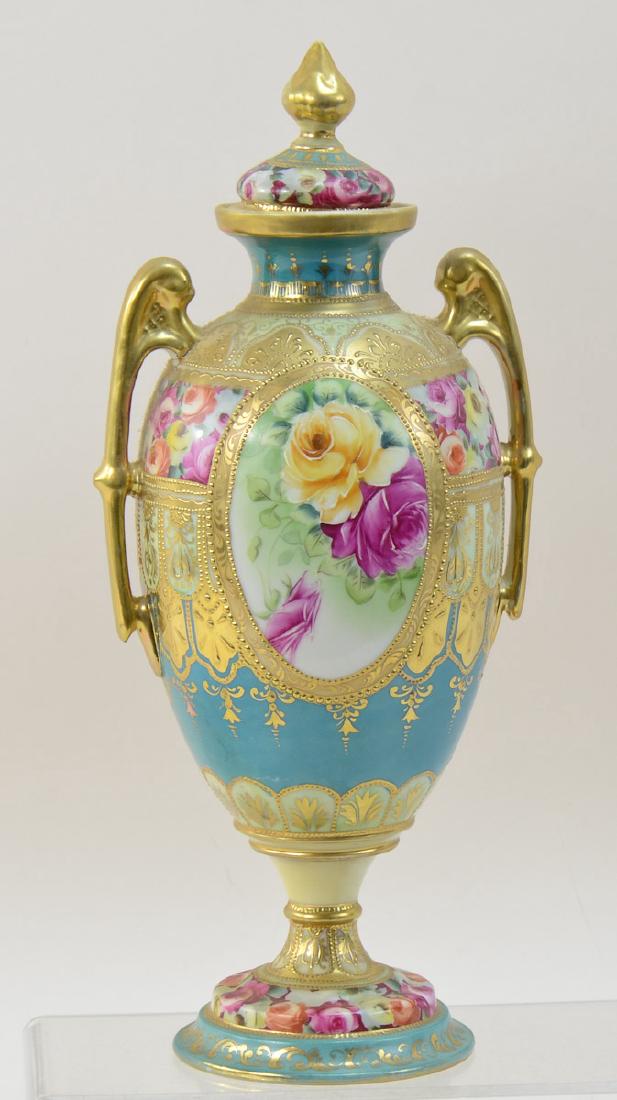 Nippon Bolted Porcelain Urn (1 of 4)
