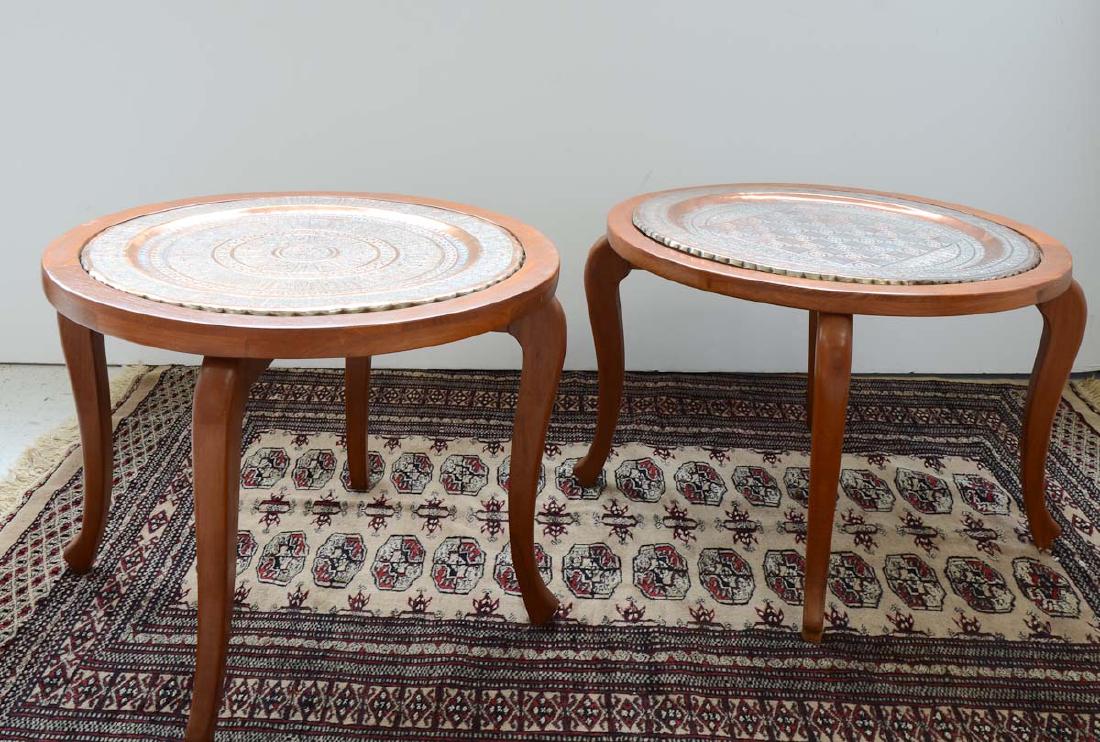Two Middle Eastern Tray Tables (1 of 3)