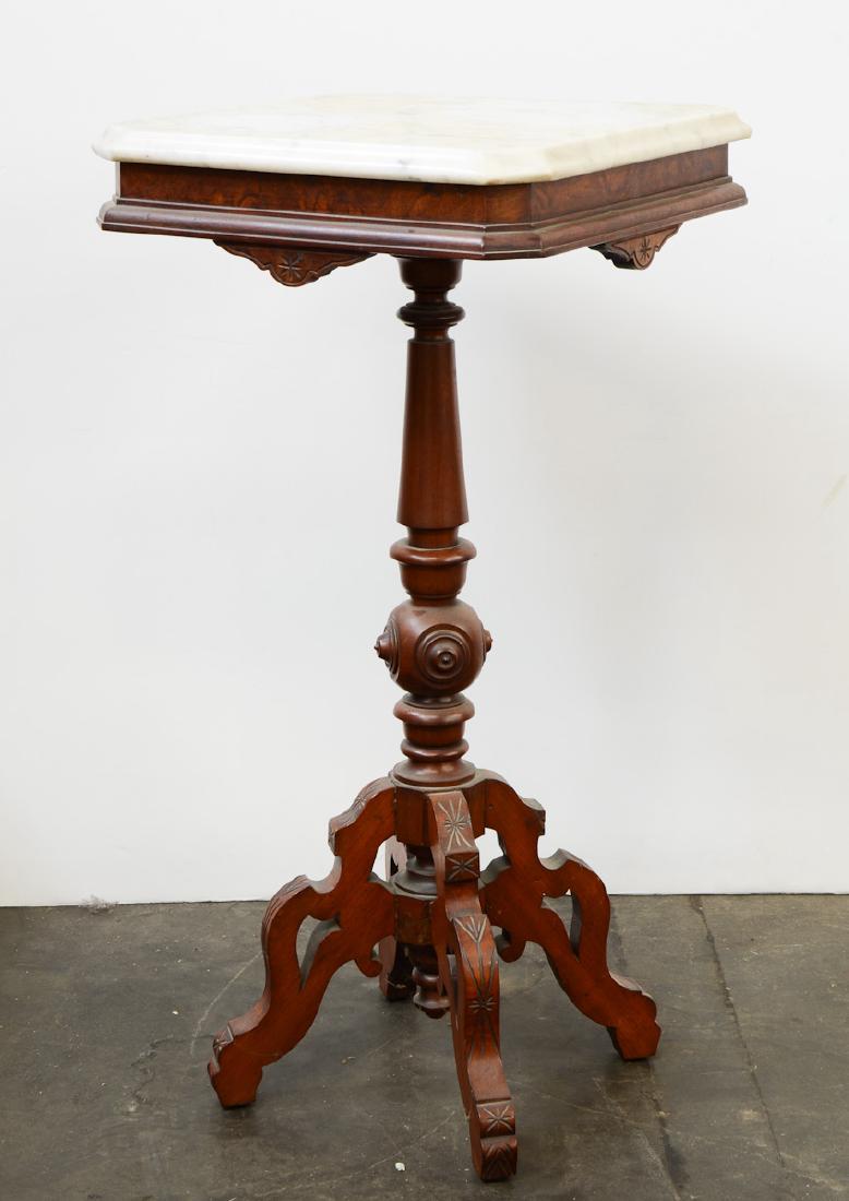 Victorian Marble Top Stand (1 of 1)