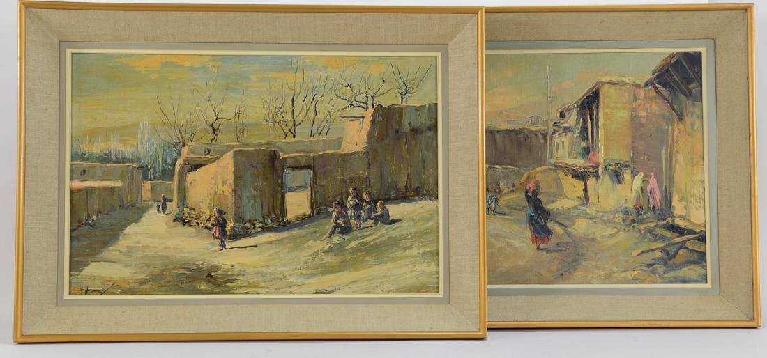 Two Middle Eastern Paintings (1 of 5)