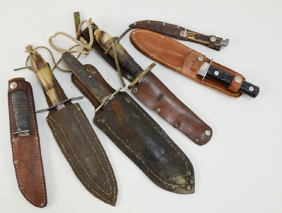 Estate group of Sheath Knives (1 of 2)