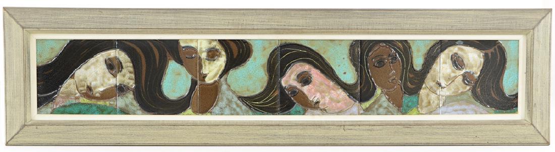 Framed 6 panel Harris Strong tile (1 of 3)